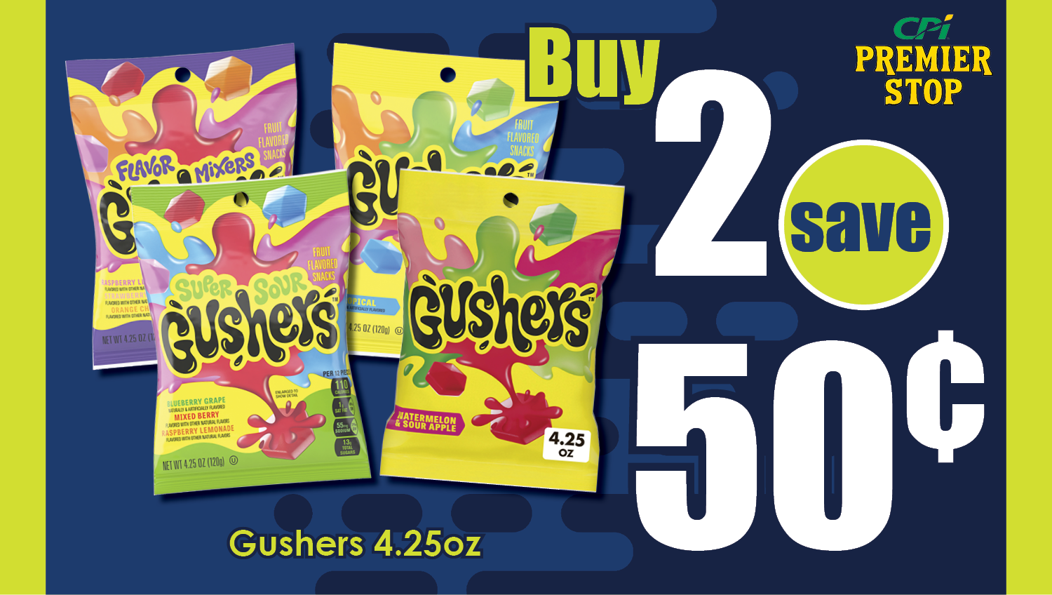 Gushers