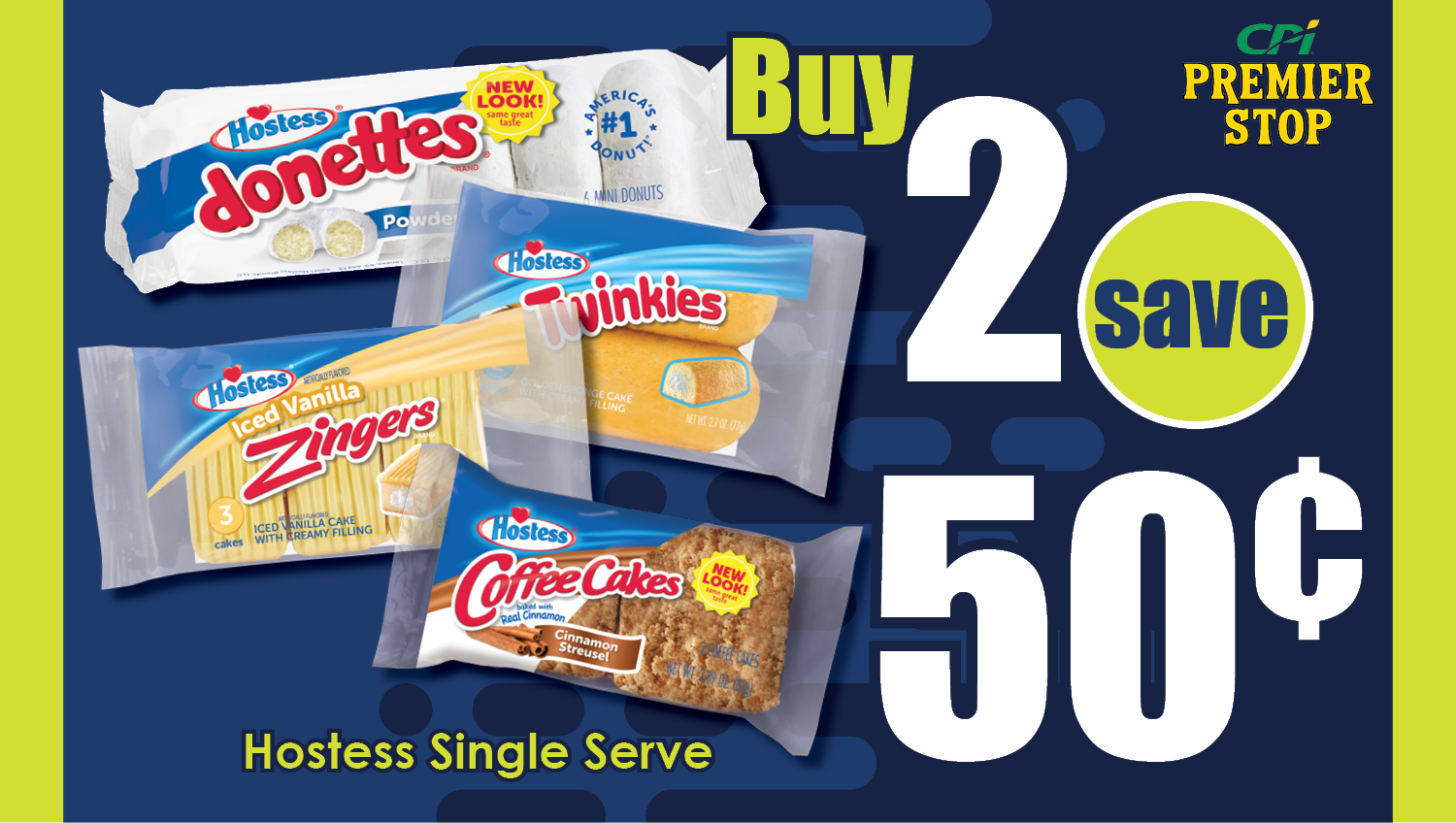 Hostess Single Serve